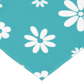 Bloemen en benzine 5 lange tafelloper (Hoek)