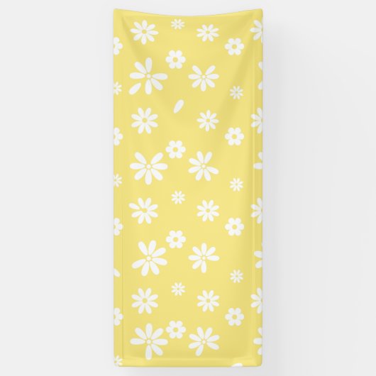 Bloemen en benzine 6 spandoek (Verticaal)