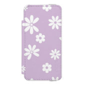 Bloemen en benzine 9 incipio iPhone portemonnee hoesje (Voorkant Agenda)