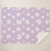 Bloemen en benzine 9 sherpa deken (Voorkant (horizontaal))