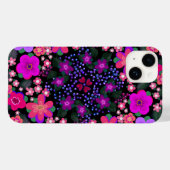 Bloemen en Berries schitterend Case-Mate iPhone Case (Achterkant (horizontaal))