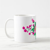 Bloemen en bessen koffiemok (Links)