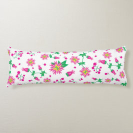 Bloemen en bessen lichaamskussen