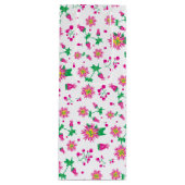 Bloemen en bessen wijn cadeautas (Voorkant)