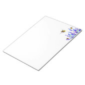 Bloemen en bietenlentemap notitieblok (Schuin)