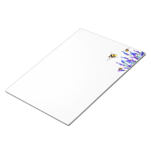 Bloemen en bietenlentemap notitieblok (Schuin)