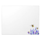 Bloemen en bietenlentemap notitieblok (Voorkant)