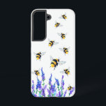 Bloemen en bietenvliegen samsung galaxy hoesje<br><div class="desc">Mooie lentevloeren en bijen die vliegen - Natuur zoete honingbijen tekenen - Kies / voeg je favoriete tekst / kleur toe - maak je unieke cadeau - vergroot en verplaats of verwijder elementen / afbeelding met aanpassingsgereedschap! - Tekening en ontwerp door MIGNED. Je kunt ook mijn design overdragen naar meer...</div>