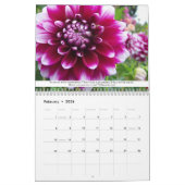 Bloemen en Bijbelversen stimuleren Kalender (Feb 2026)