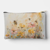 Bloemen en bijen Accessoirezak Etui (Achterkant)
