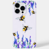 Bloemen en bijen die lente vliegen Case-Mate iPhone case (Achterkant)