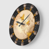 Bloemen en bijen grote klok (Hoek)