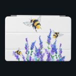 Bloemen en Bijen iPad Luchtdekking iPad Mini Cover<br><div class="desc">iPad Covers met mooie lentebloemen en bijen vliegen - Tekenen Natuur Sweet Honey Bee - Kies / Voeg je favoriete tekst / kleur toe - Maak je unieke iPad Cases Gift - Formaat wijzigen en verplaatsen of verwijderen en toevoegen met aanpassingstool! - Tekenen en ontwerpen door MIGNED. Je kunt mijn...</div>