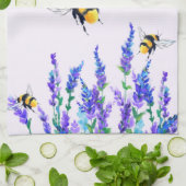 Bloemen en Bijen Kitchen Towel Spring Theedoek (Gevouwen)