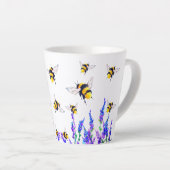 Bloemen en Bijen Latte Mok (Rechterhoek)