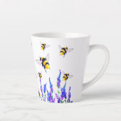 Bloemen en Bijen Latte Mok (Rechts)