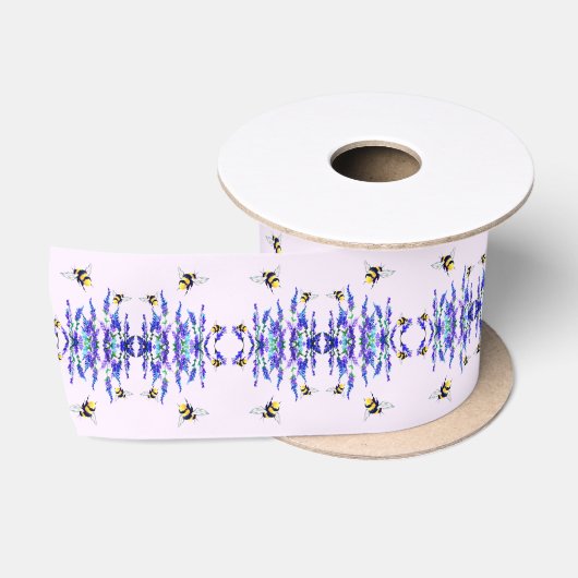 Bloemen en Bijen Lint Cadeau (Spoel)