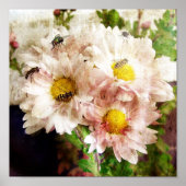 Bloemen en bijen poster (Voorkant)