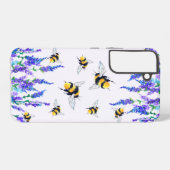 Bloemen en bijen Samsung Galaxy Hoesjes Hoesje (Achterkant horizontaal)