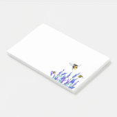 Bloemen en Bijen Sticky Notes Lente Vreugde (Schuin)