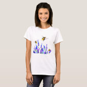 Bloemen en bijen T-shirt (Voorkant volledig)