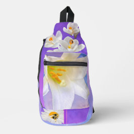 Bloemen en bijen vieren Sling Bag. Bag