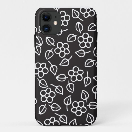 bloemen en bladeren Case-Mate iPhone case (Achterkant)