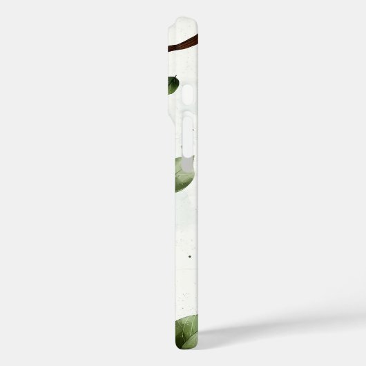 Bloemen en bladeren Case-Mate iPhone case (Achterkant / Links)