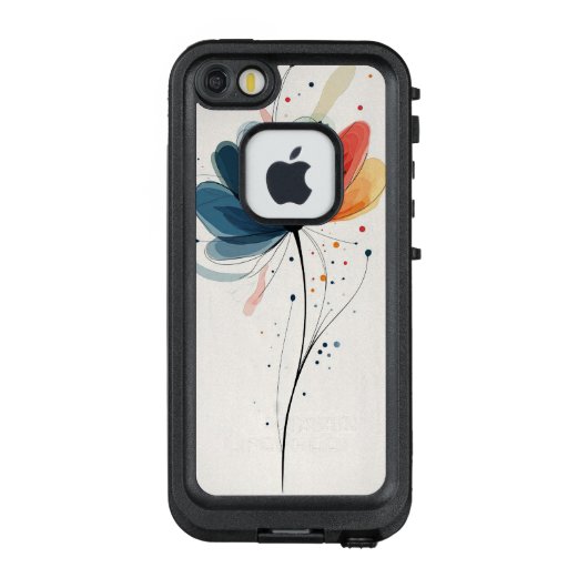 Bloemen en Bladeren LifeProof iPhone Hoesje (Achterkant)