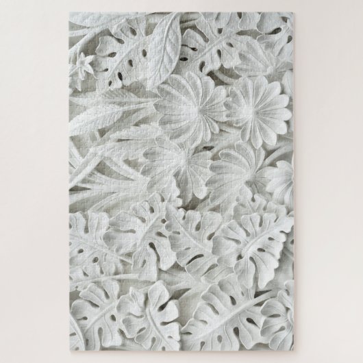 bloemen en bladeren puzzel (Verticaal)