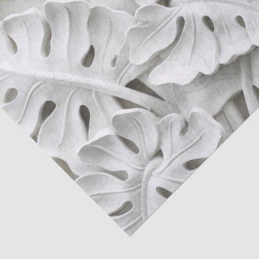 Bloemen en bladeren tissuepapier (Detail)