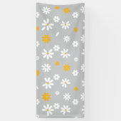 Bloemen en Bloemblaadjes 16 Spandoek (Verticaal)