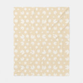Bloemen en Bloemblaadjes 7 Fleece Deken (Voorkant)