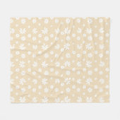 Bloemen en Bloemblaadjes 7 Fleece Deken (Voorkant (Horizontaal))