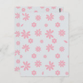 Bloemen en bloembladeren 12 briefkaart (Voorkant / Achterkant)