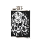 Bloemen en bloemen heupfles (Links)