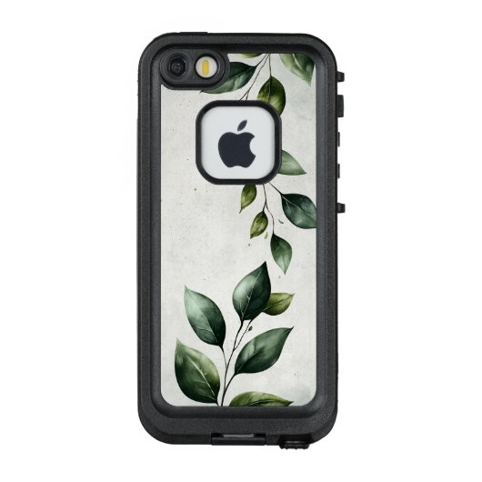 Bloemen en bloemen LifeProof iPhone hoesje (Achterkant)