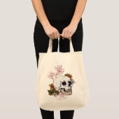 Bloemen en bloemen tote bag (Voorkant (product))