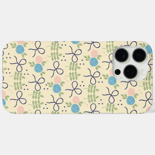 Bloemen en Bogen Case-Mate iPhone Case (Achterkant (horizontaal))