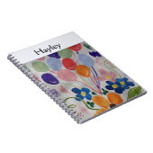 Bloemen en bollen notitieboek (Rechterzijde)