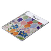 Bloemen en bollen notitieboek (Linkerzijde)