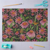 Bloemen en botervliegen tissuepapier (Craft)