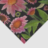 Bloemen en botervliegen tissuepapier (Detail)