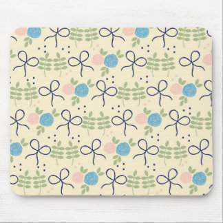 Bloemen en Bow Mousepad Muismat