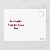 Bloemen en Briefkaart Valentijn (Achterkant)