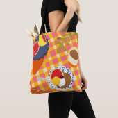 Bloemen en brunch tote bag (Dichtbij)