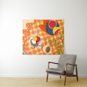 Bloemen en brunch wandkleed (In Situ (horizontaal))