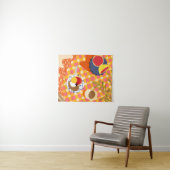 Bloemen en brunch wandkleed (In Situ (horizontaal))