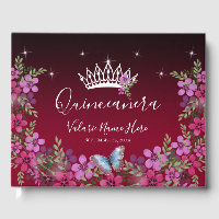 Bloemen en Butterfly Princess Quinceanera