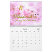 Bloemen en Citaten Wall Agenda Kalender (Mar 2027)